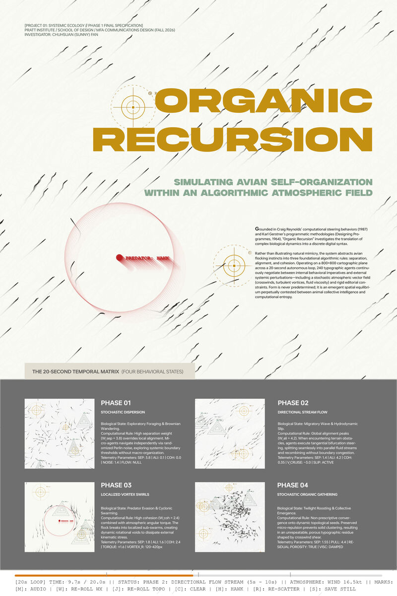 Organic Recursion Poster