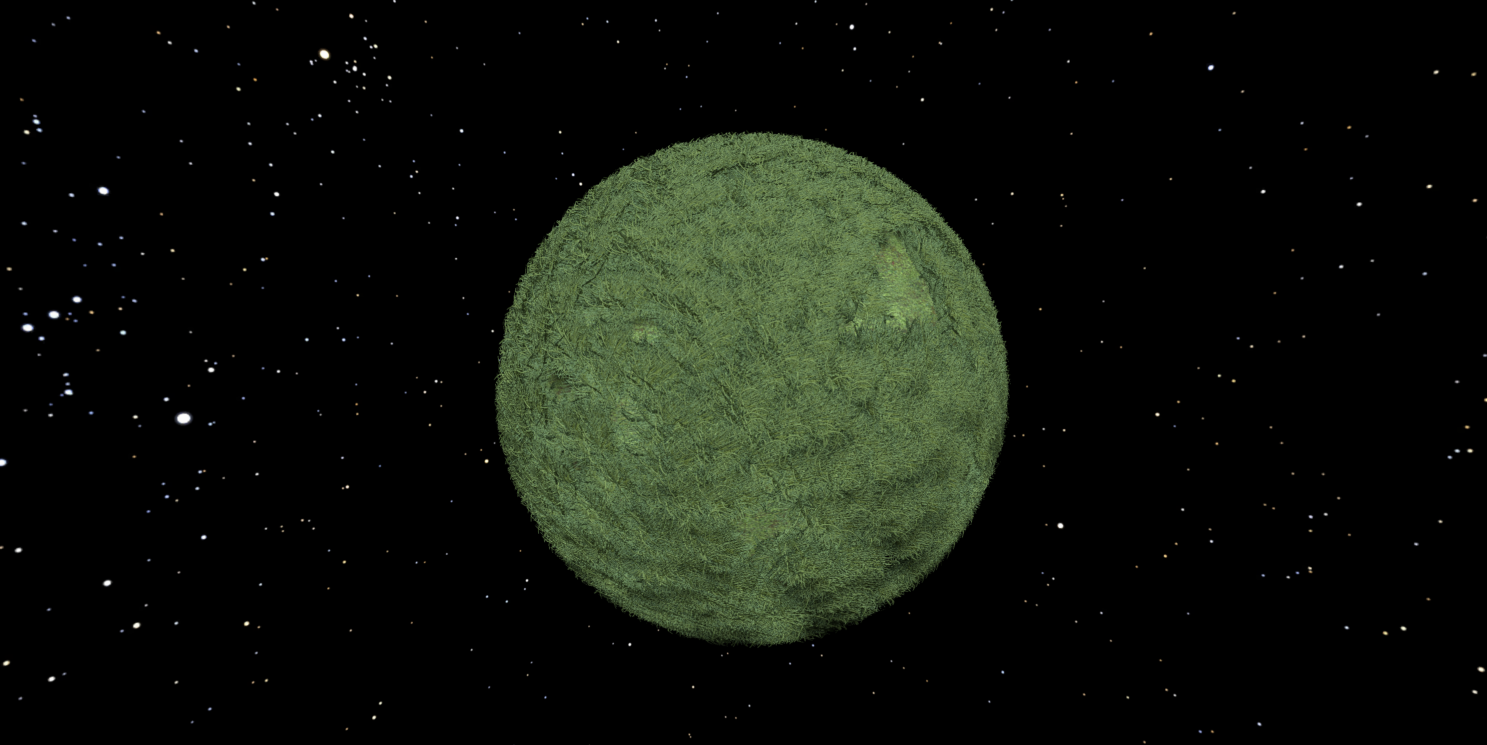 This is what the screen looks like before users move their hands and face.