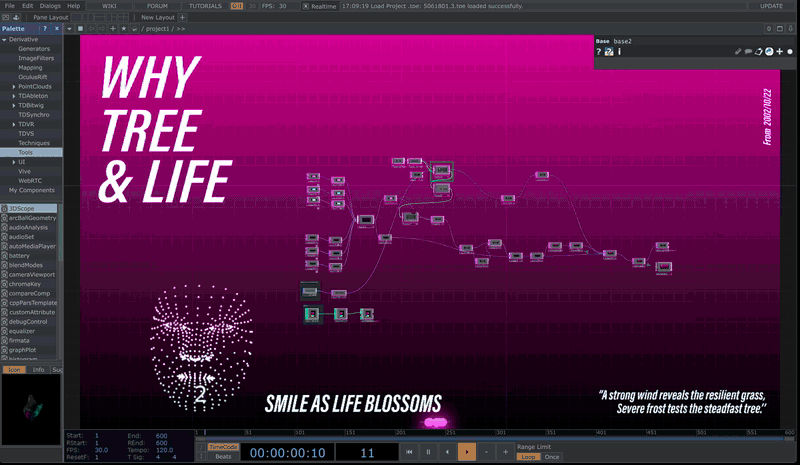 TouchDesigner emoji recognition interactive coding