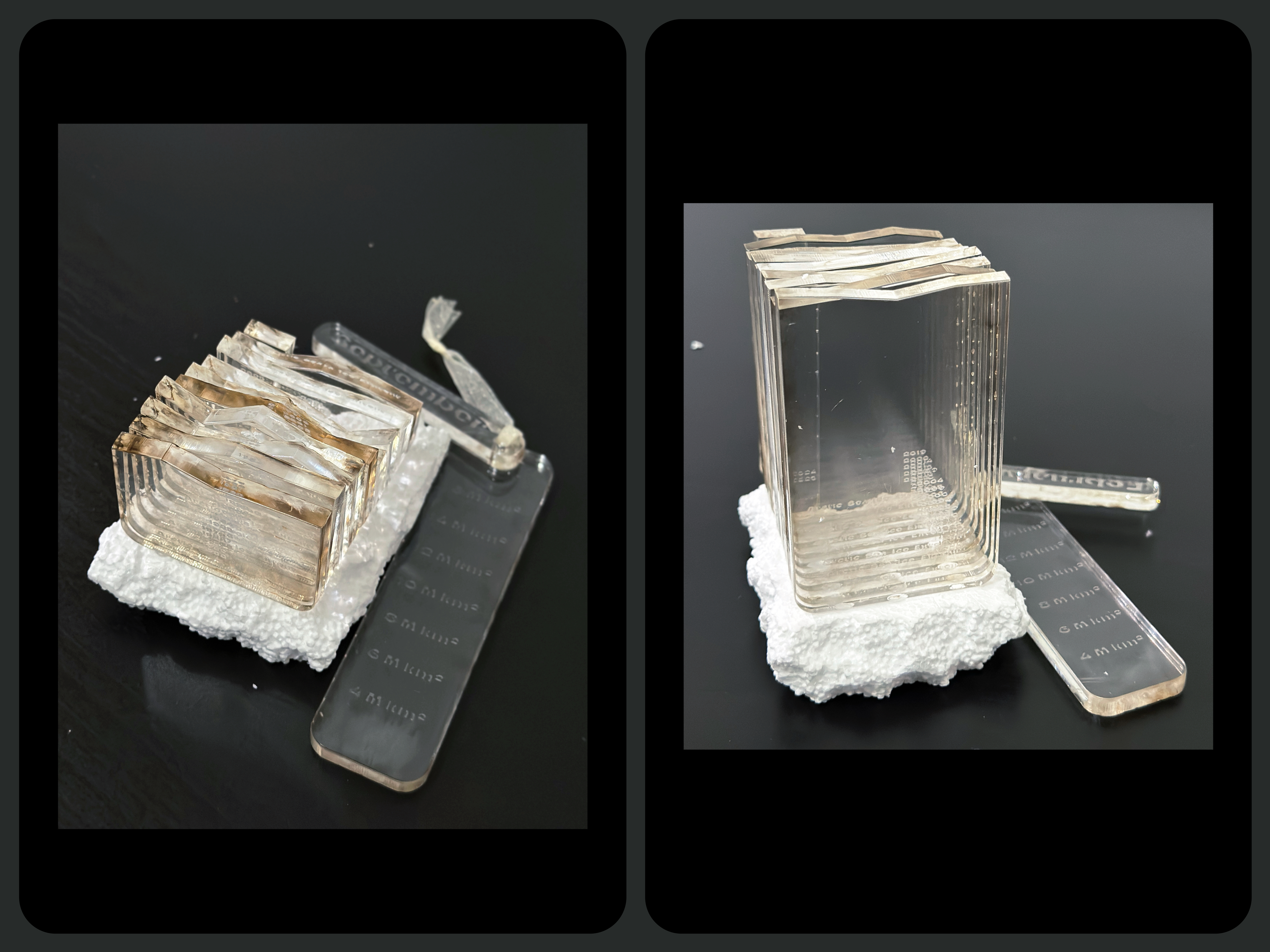 September (left) Arctic ice extent & February (right) Arctic ice extent