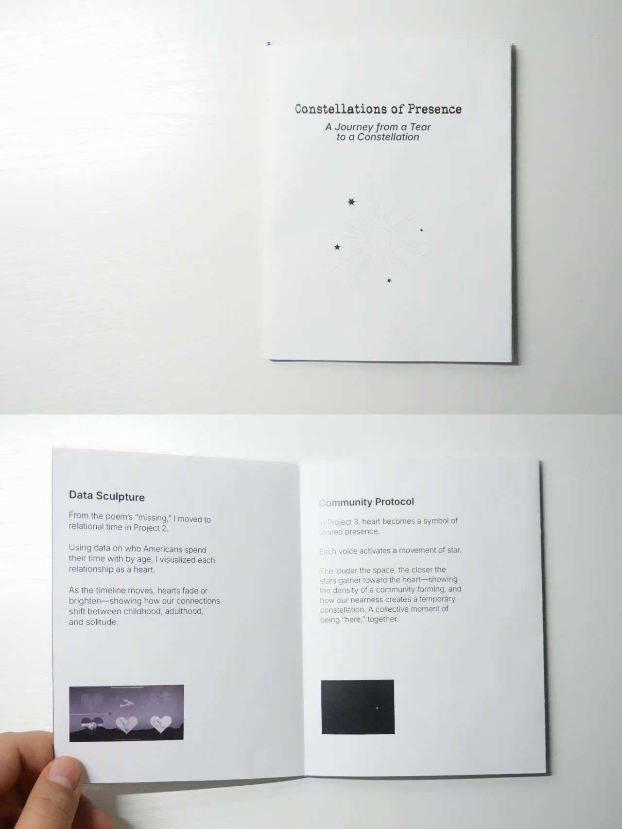 Physical items: zine