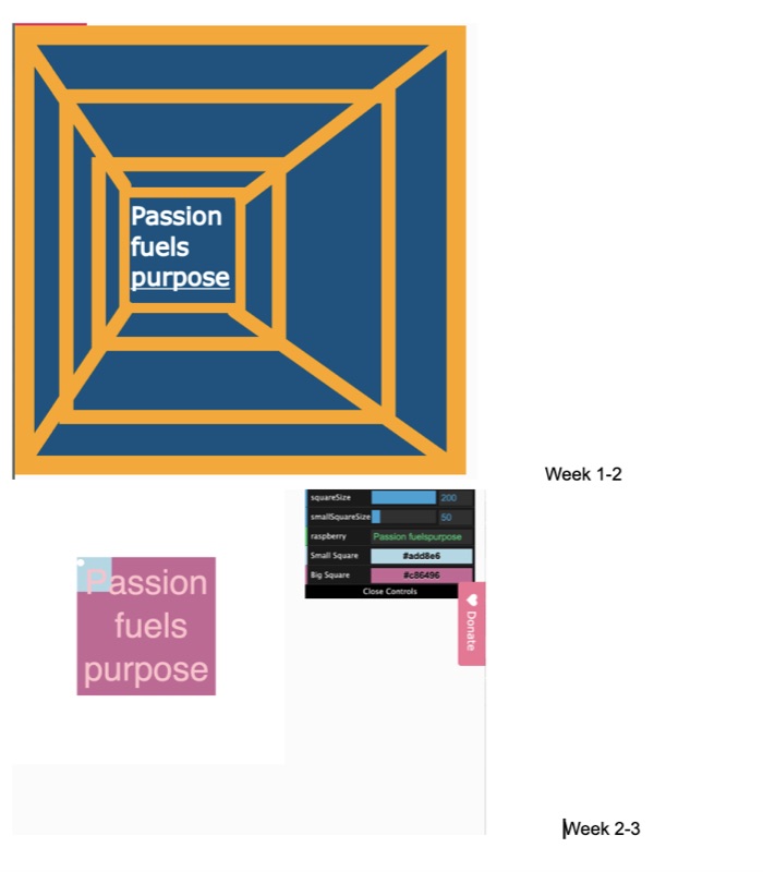 My first couple weeks hashing out how I was going to finalize my code for variarions