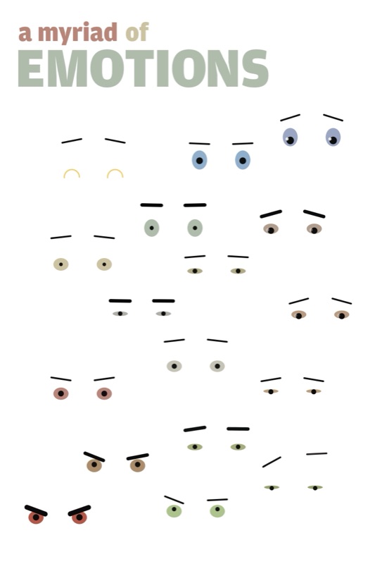 Myriad of Emotions Poster